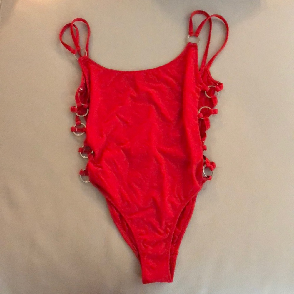 Zara Red Swimsuit